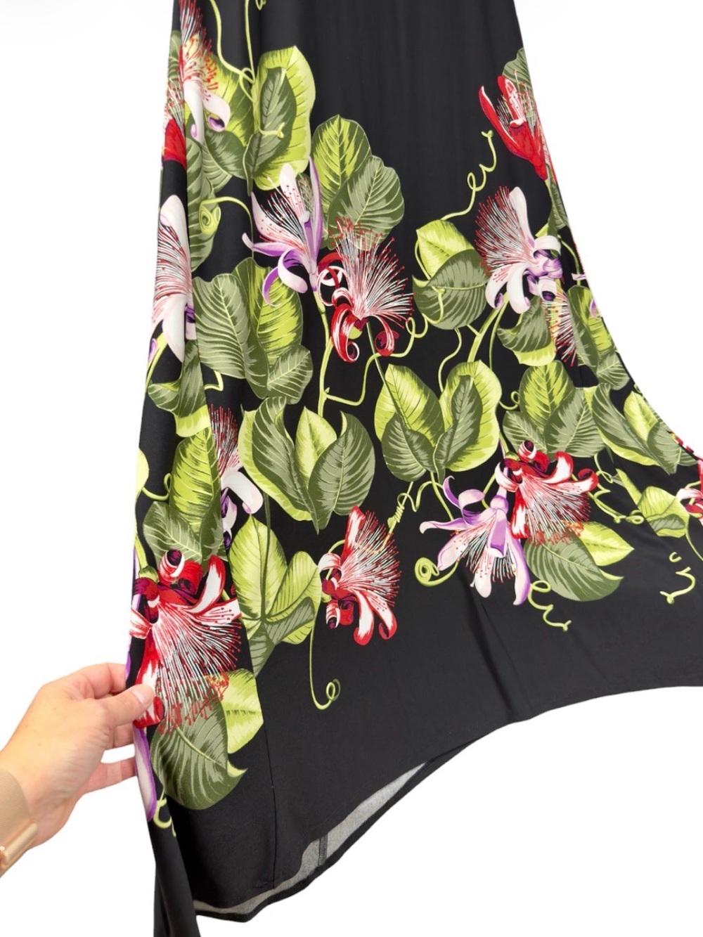 Tommy Bahama Sleeveless Maxi Dress Medium Floral Enchantment Stretch - Picture 9 of 15